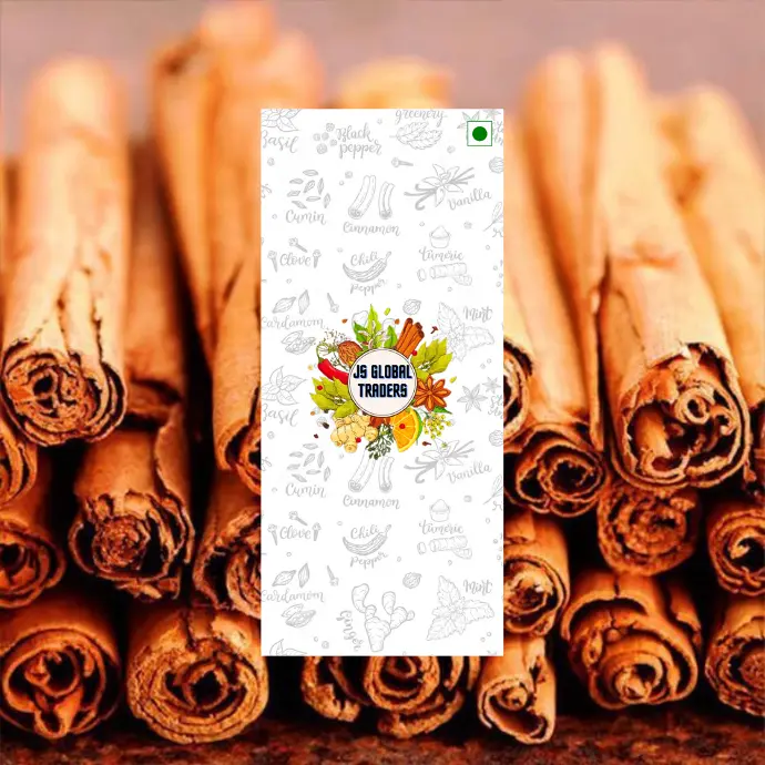 JS Global Traders is excited to bring you the finest Ceylon Cinnamon, known for its exceptional quality and exquisite flavor. Our eCommerce website is your premier destination for purchasing this premium spice that originates from the lush landscapes of Sri Lanka.  Product Description: - **Origin:** Our Ceylon Cinnamon is sourced directly from the spice gardens of Sri Lanka, where the perfect climate and soil conditions contribute to its distinct and superior quality.  - **Flavor Profile:** Experience the true essence of Ceylon Cinnamon with its sweet and subtle taste. Unlike its Cassia counterpart, Ceylon Cinnamon is known for its delicate flavor, making it a favorite among chefs and food enthusiasts.  - **Packaging:** Our Ceylon Cinnamon is carefully packaged to preserve its freshness and aroma. Available in various sizes, you can choose the quantity that suits your needs, whether you're a home cook or a professional chef.  - **Health Benefits:** Ceylon Cinnamon is not just a delightful spice; it also boasts numerous health benefits. Rich in antioxidants, it may contribute to lower inflammation and improved heart health.  - **Certified Quality:** Rest assured that our Ceylon Cinnamon is of the highest quality. It is sourced from trusted suppliers and goes through rigorous quality checks to ensure that you receive only the best.  - **Convenient Online Shopping:** Our eCommerce platform offers a user-friendly interface, making it easy for you to browse, select, and purchase your favorite Ceylon Cinnamon from the comfort of your home.  - **Shipping and Delivery:** We prioritize prompt and reliable shipping. Expect your Ceylon Cinnamon to reach your doorstep in excellent condition, ready to elevate your culinary creations.  - **Customer Satisfaction Guarantee:** At JS Global Traders, customer satisfaction is our top priority. If you have any inquiries or concerns about your Ceylon Cinnamon purchase, our customer support team is ready to assist you.  Don't miss the opportunity to enhance your culinary experience with the premium quality of Ceylon Cinnamon. Visit our eCommerce website now and indulge in the richness of this exquisite spice!