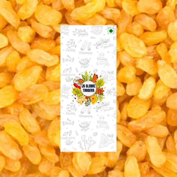 🌟 Explore the Golden Delight at JS Global Traders! 🌟  🌼 Dive into the world of sweetness with our exquisite Yellow Raisins – a burst of sunshine in every bite! 🌞  🛒 Browse our eCommerce website for the finest quality yellow raisins that will elevate your snacking experience to new heights. From their vibrant color to their naturally sweet flavor, these raisins are a true treat for your taste buds. 🍇✨  Why choose JS Global Traders? ✅ Premium Quality: Our yellow raisins are carefully sourced and curated to ensure you receive only the best. ✅ Freshness Guaranteed: Packed with care to preserve their natural goodness and freshness. ✅ Nutrient-Rich: Enjoy a healthy snack packed with vitamins and minerals.  🎉 Special Offer Alert! 🎉 For a limited time, avail of exclusive discounts on our yellow raisins! Don't miss out on this golden opportunity to stock up on this nutritious and delicious snack.  🚚 Fast and Reliable Delivery: Sit back and relax as we ensure your order reaches you swiftly and securely. We ship worldwide, bringing the goodness of yellow raisins to your doorstep.  🌐 Shop Now: [Insert Website Link] Experience the joy of snacking with JS Global Traders – where quality meets convenience! 🌈🍇  #YellowRaisins #GoldenDelight #HealthySnacking #JSGlobalTraders #PremiumQuality #SpecialOffer #NutrientRich #ECommerce #OnlineShopping #GoldenBites #SweetTreats #GlobalShipping #LimitedTimeOffer #SnackTimeJoy