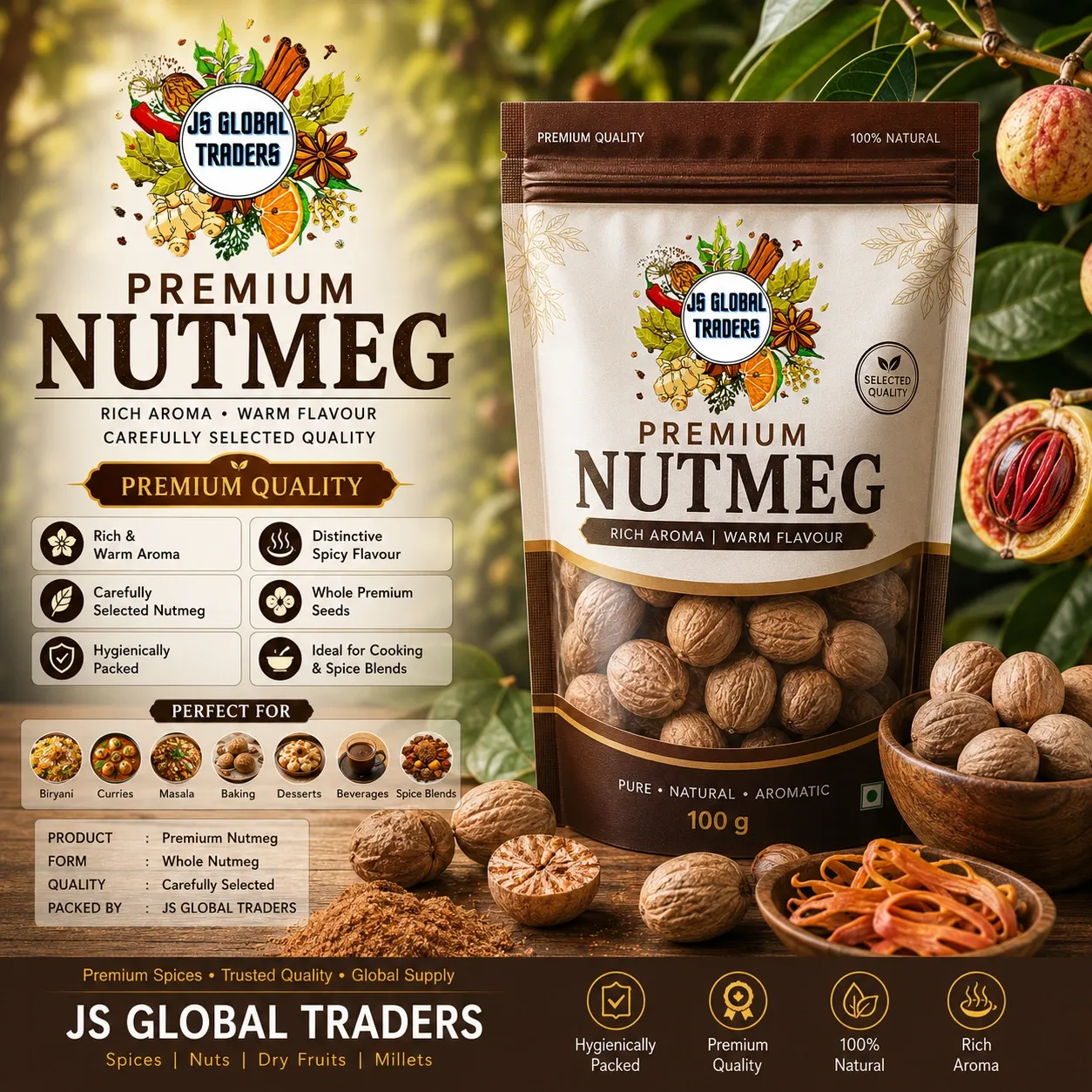NUTMEG (ஜாதிக்காய்)