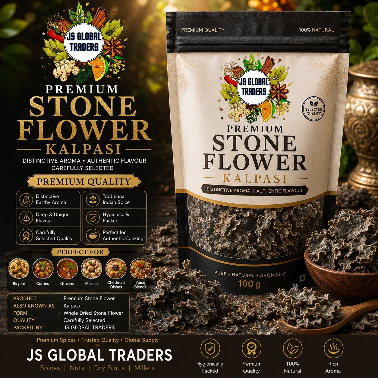 STONE MOSS (கல்பாசி)