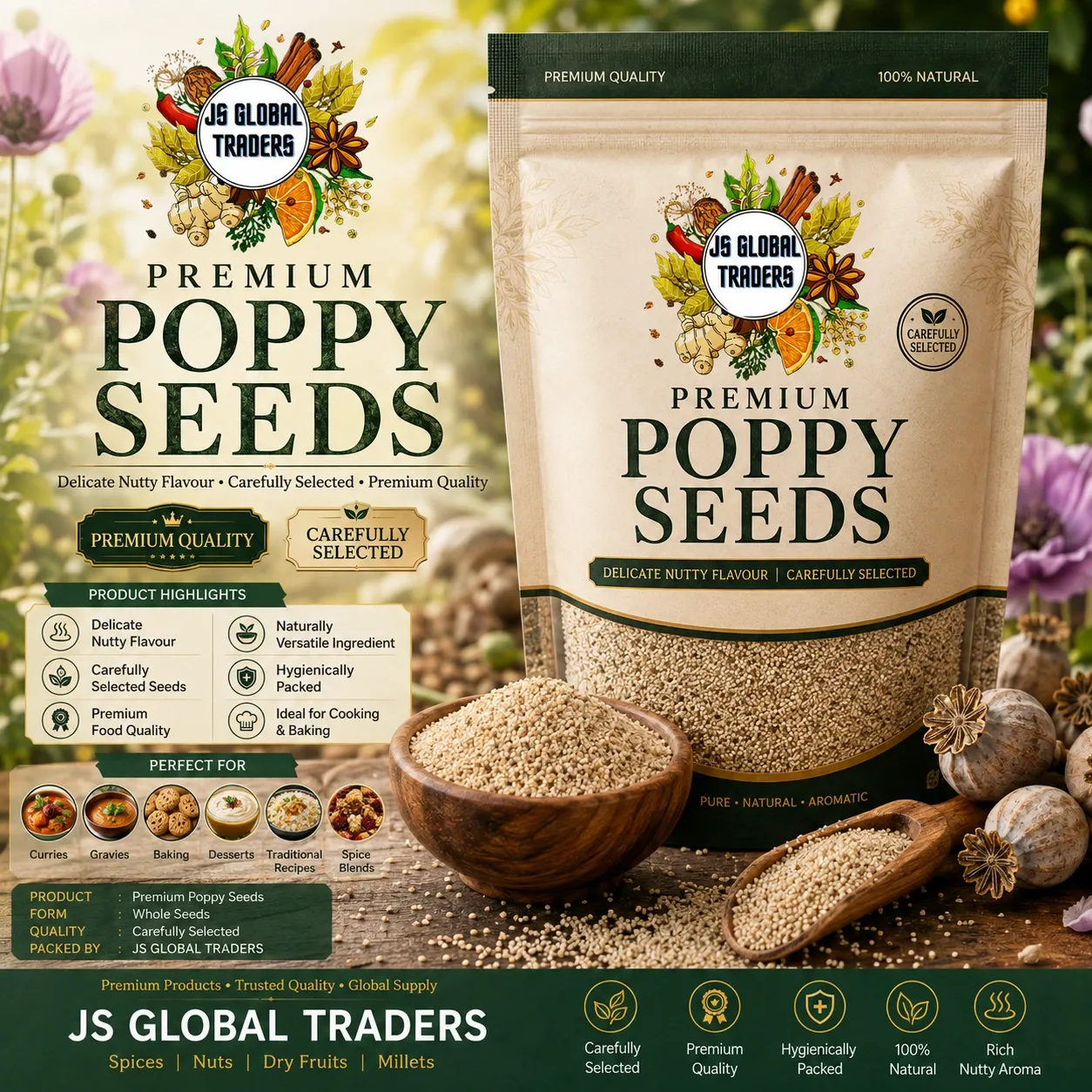 [20039801101] POPPY SEEDS (கசகசா) (100g)