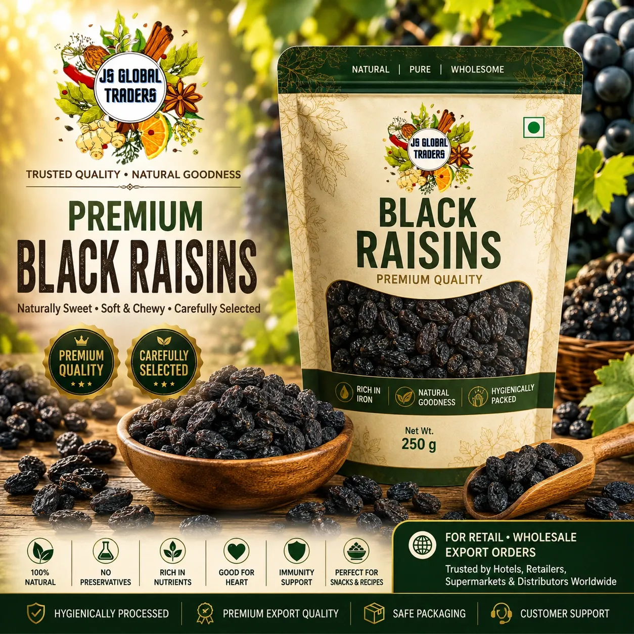 BLACK RAISIN (திராட்சை)