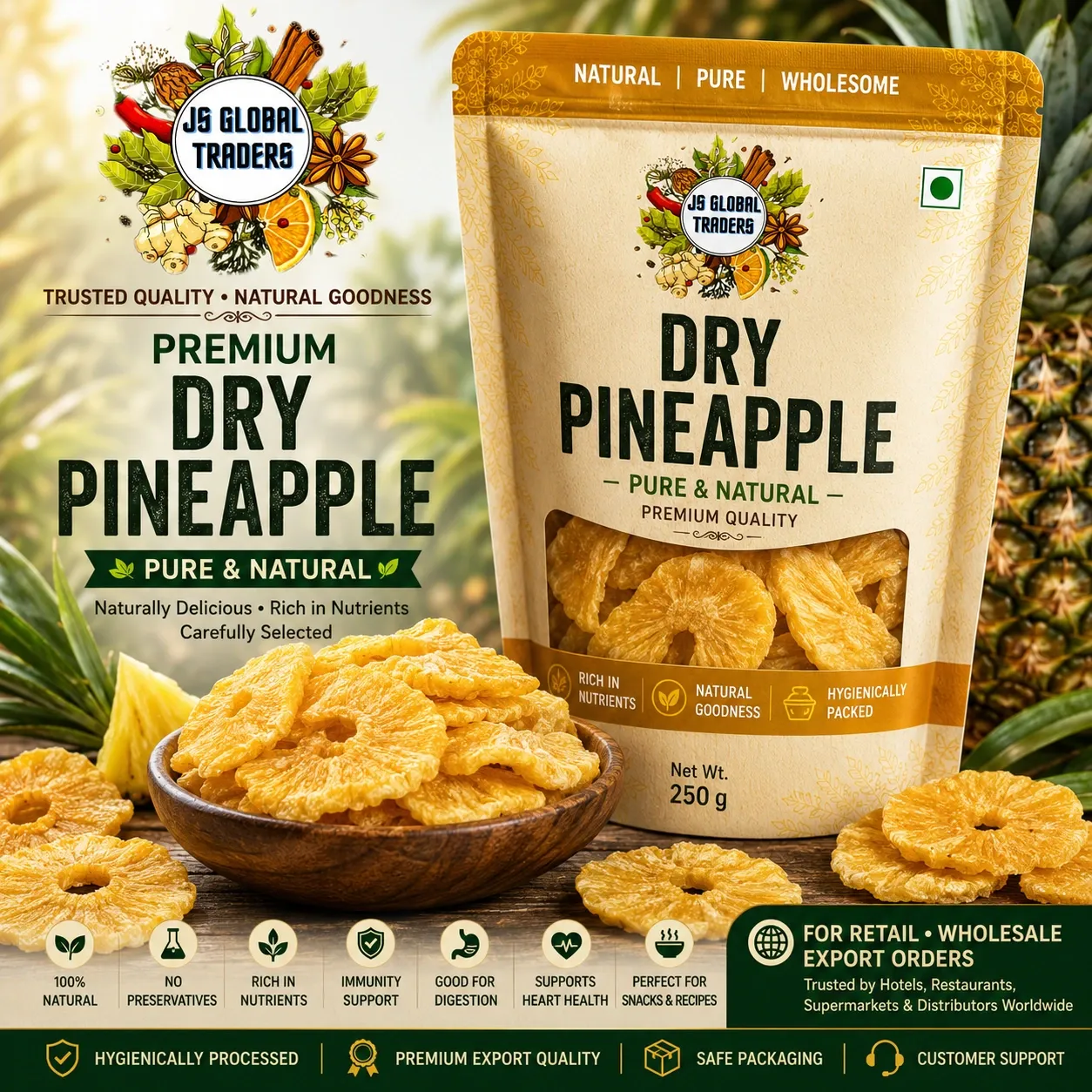 DRY PINEAPPLE