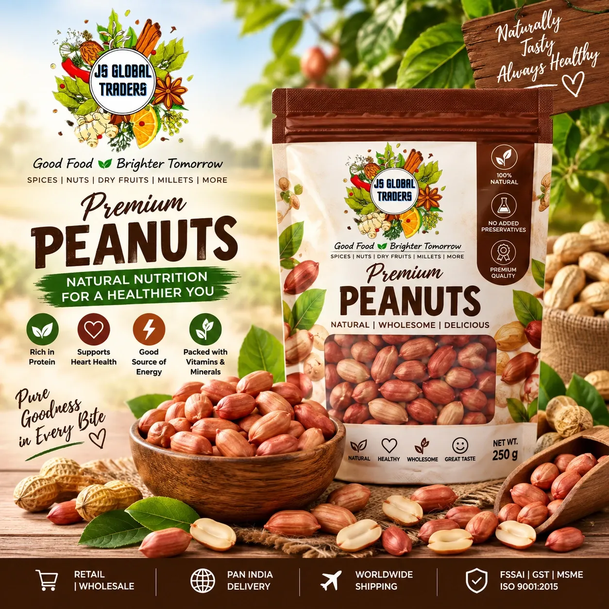 [20039804701] Peanuts (வேர்க்கடலை) (250g)