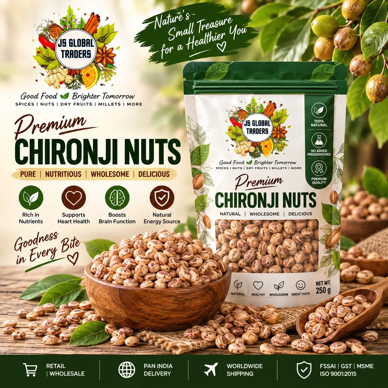 CHIRONJI NUTS (சாரை பருப்பு)