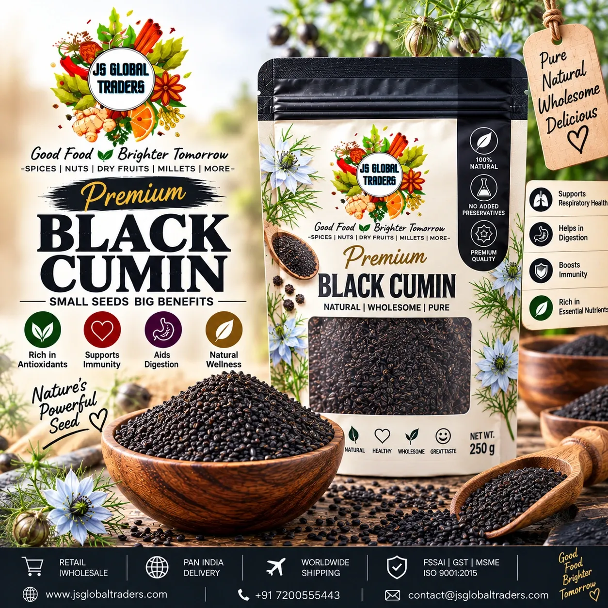 BLACK CUMIN (கருஞ்சீரகம்)