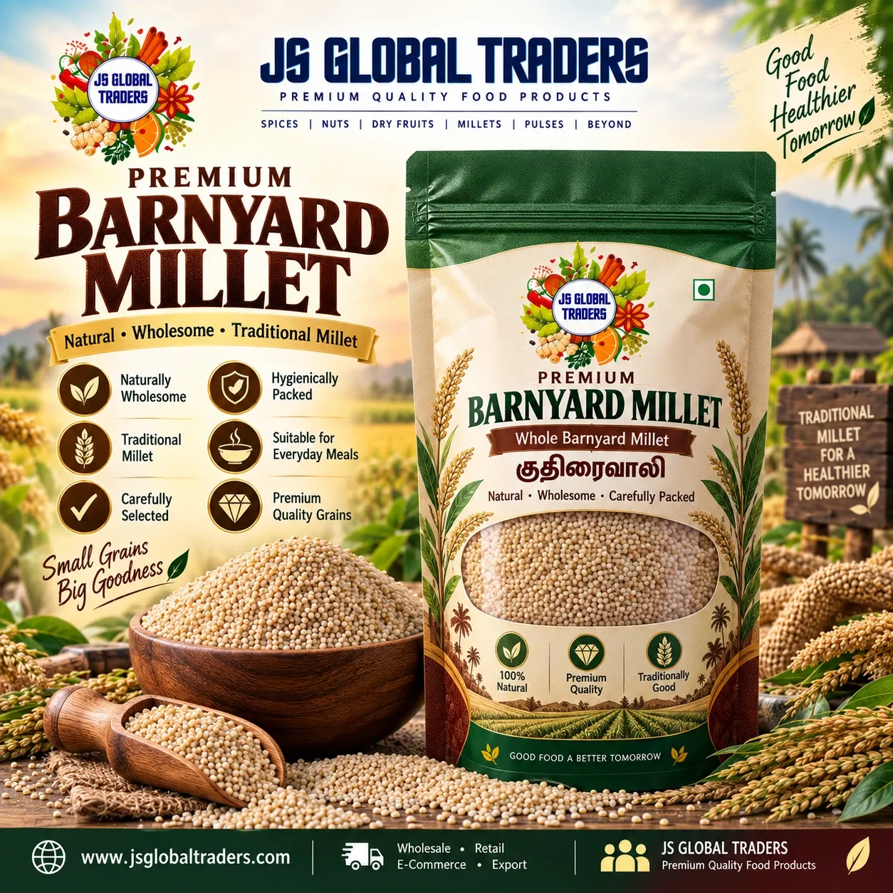 [20039810101] BARNYARD MILLET (250g)