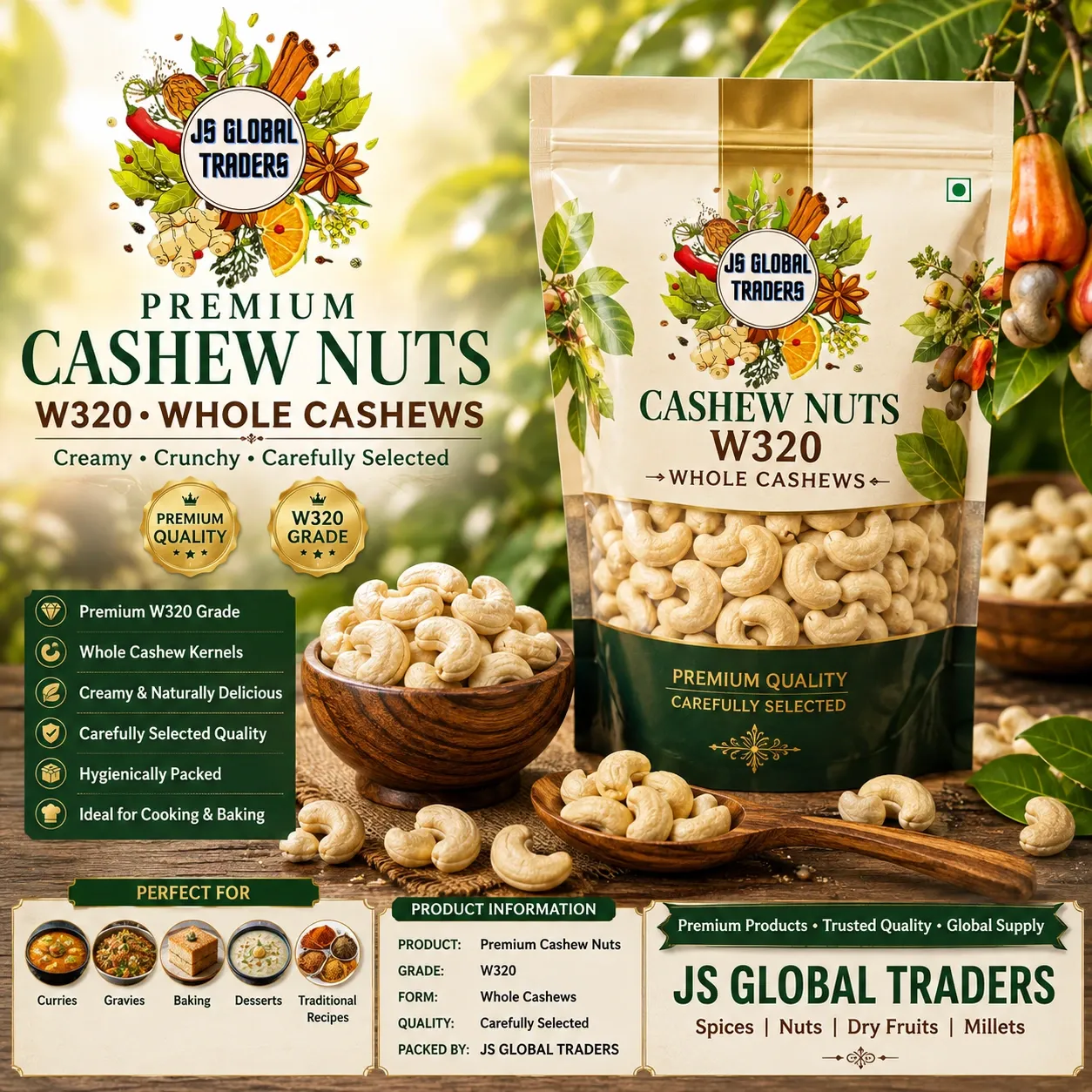 CASHEW (W320) (முந்திரி)