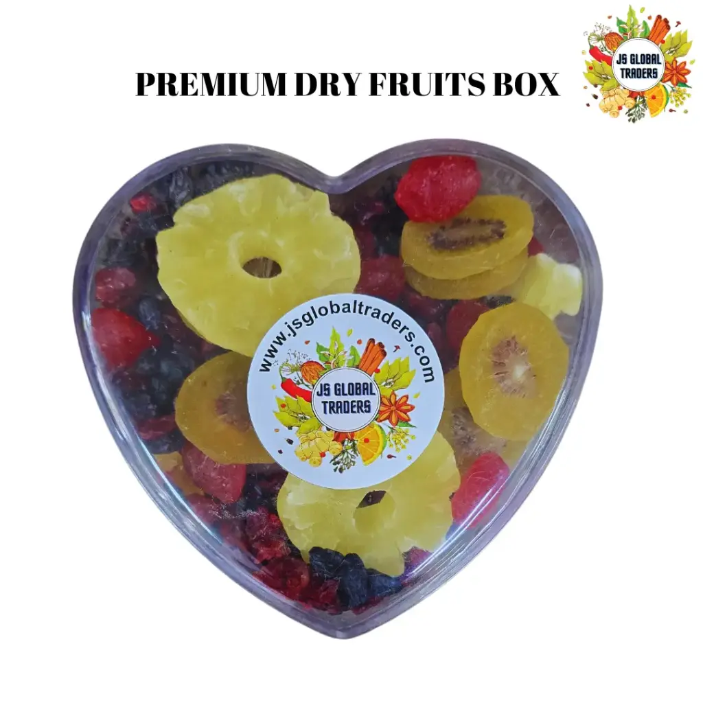 MIXED DRYFRUITS BOX (HEART SHAPE) 